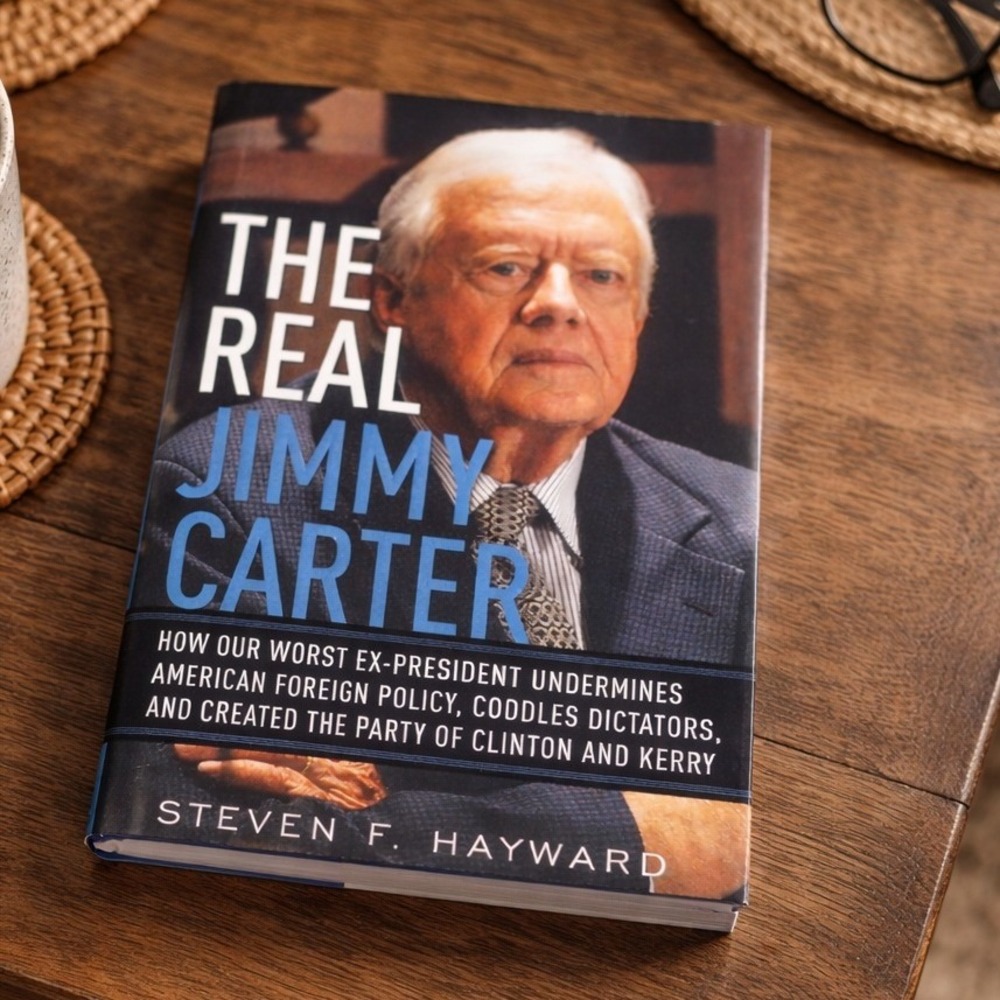 The Real Jimmy Carter Steven F Hayward 2004 Hardcover Regnery Book